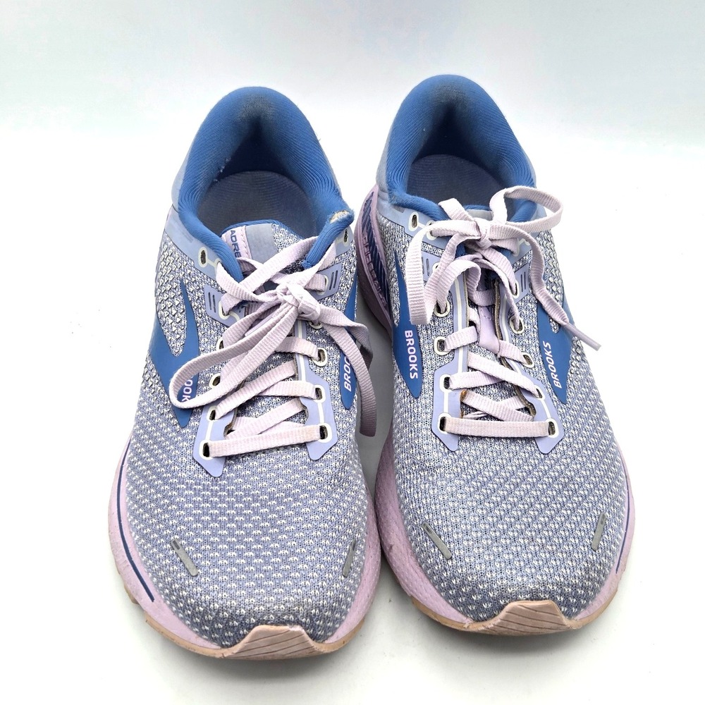 Brooks Adrenaline GTS‎ 22 Shoes Womens Size 9.5 B Purple Dutch Blue Sneakers - Picture 3 of 7